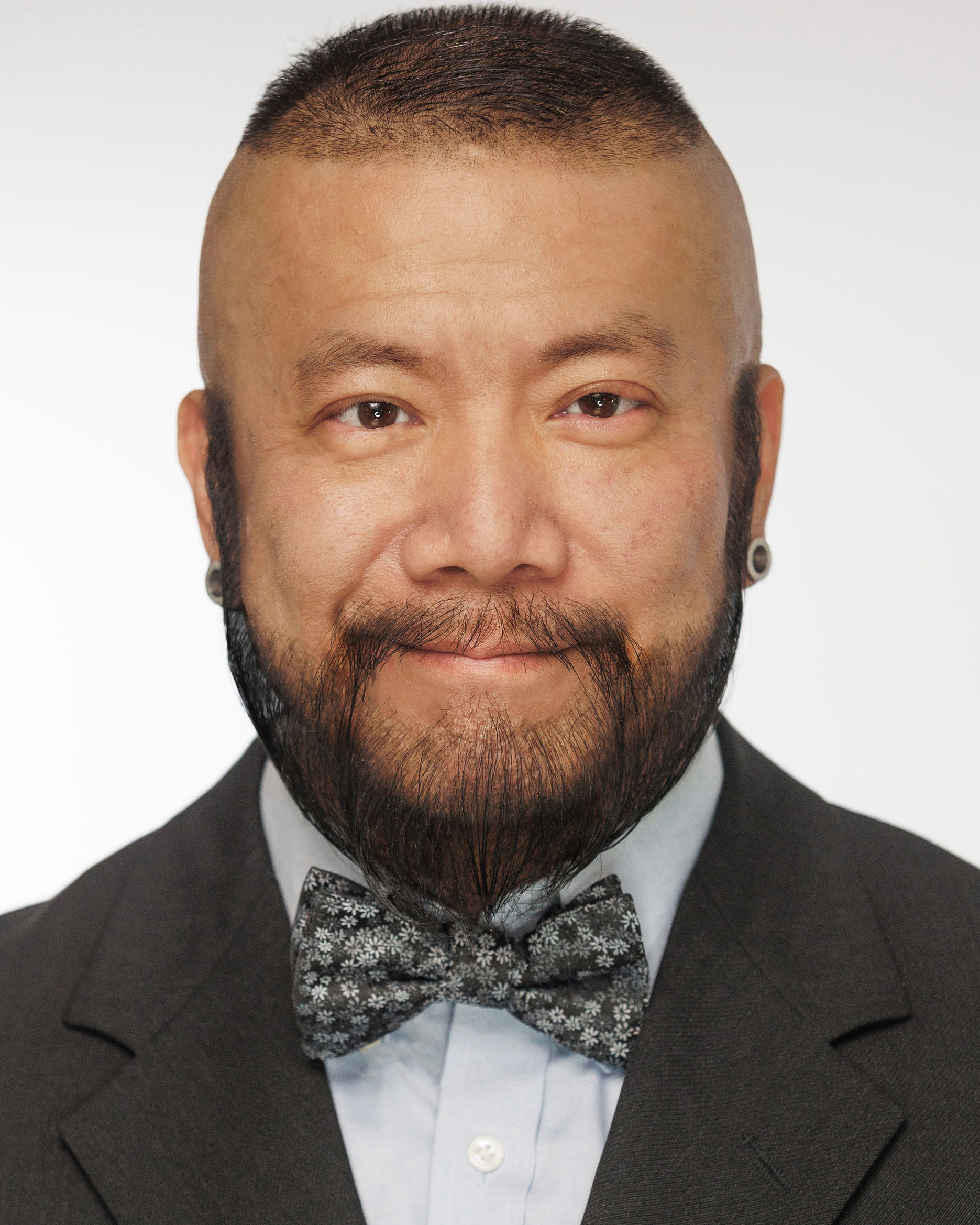 Headshot Bow Tie Smile