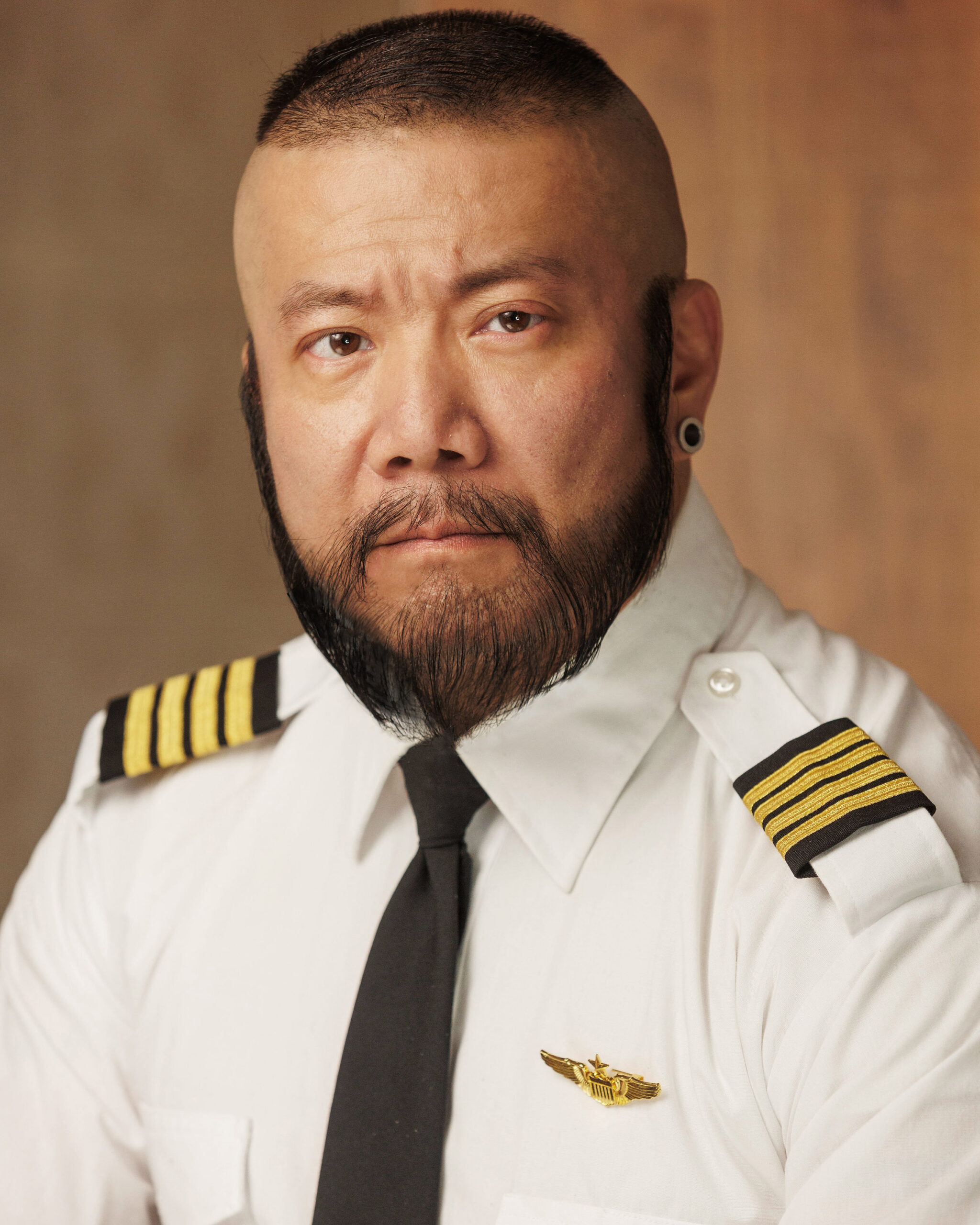 Headshot: Airline Pilot - Pensive